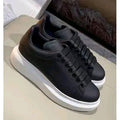 Black Chunky Platform Sneakers