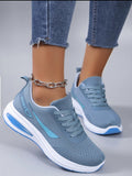 Blue Air Cushion Sport Sneakers